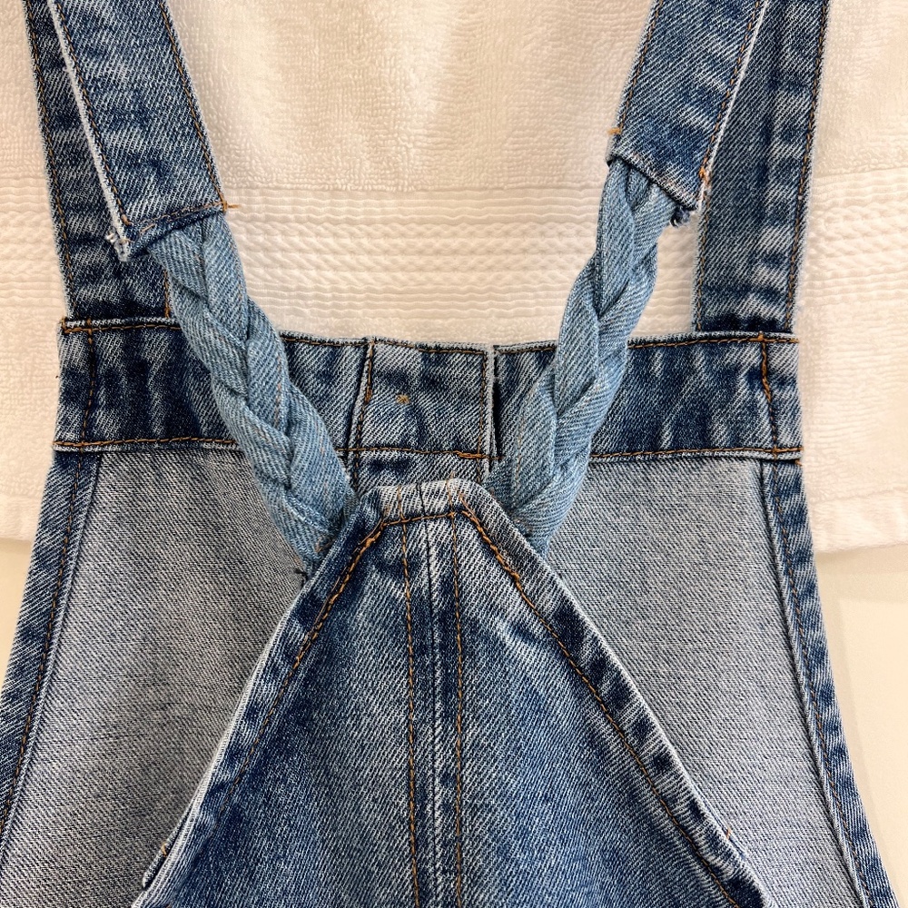 B by Boulevard Denim Dress Y2K 90s 80s--Size Medium - Picture 8 of 9